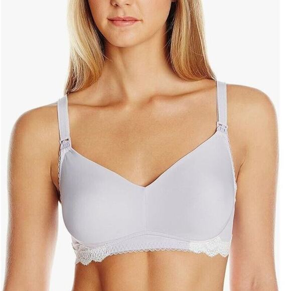 Cake Maternity Bra 38B Nursing Soft Wirefree Melba Cotton Sling Feeding NEW - Picture 1 of 5